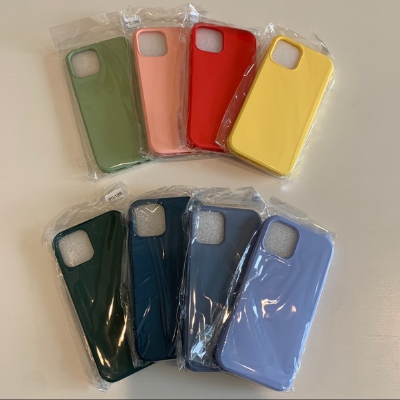 Soft Silicone IPhone 12 / 12 Pro Case - Picture 1 of 8